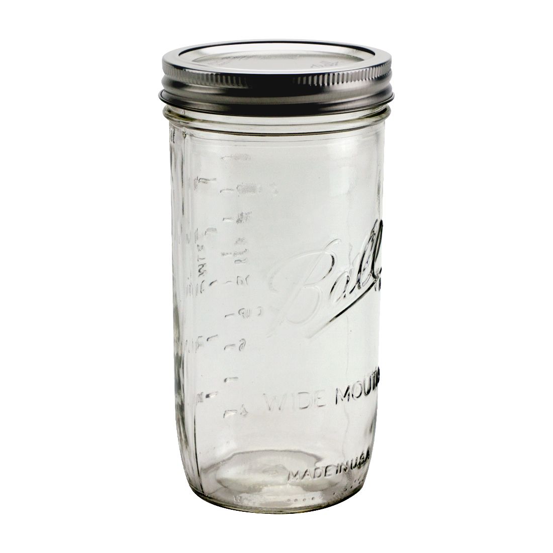 Wide mouth mason jar pour spout