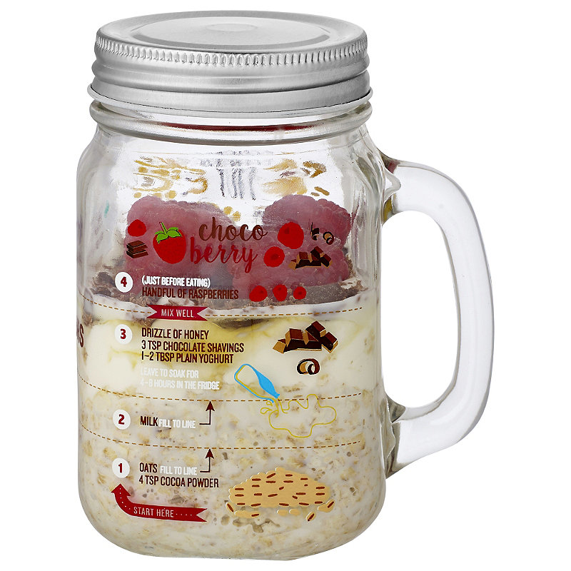 What size mason jar for overnight oats