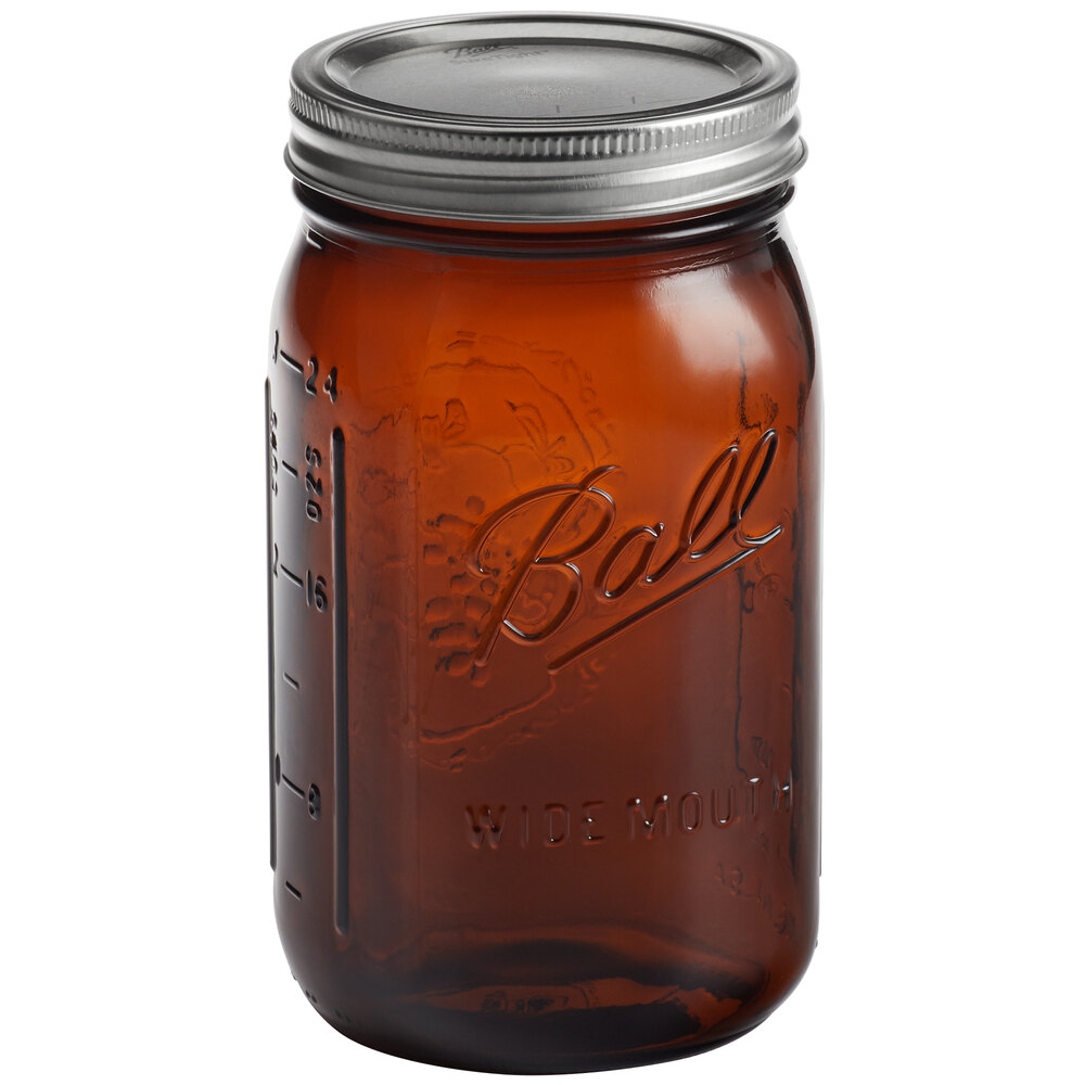 Mason jars 32 oz wide mouth