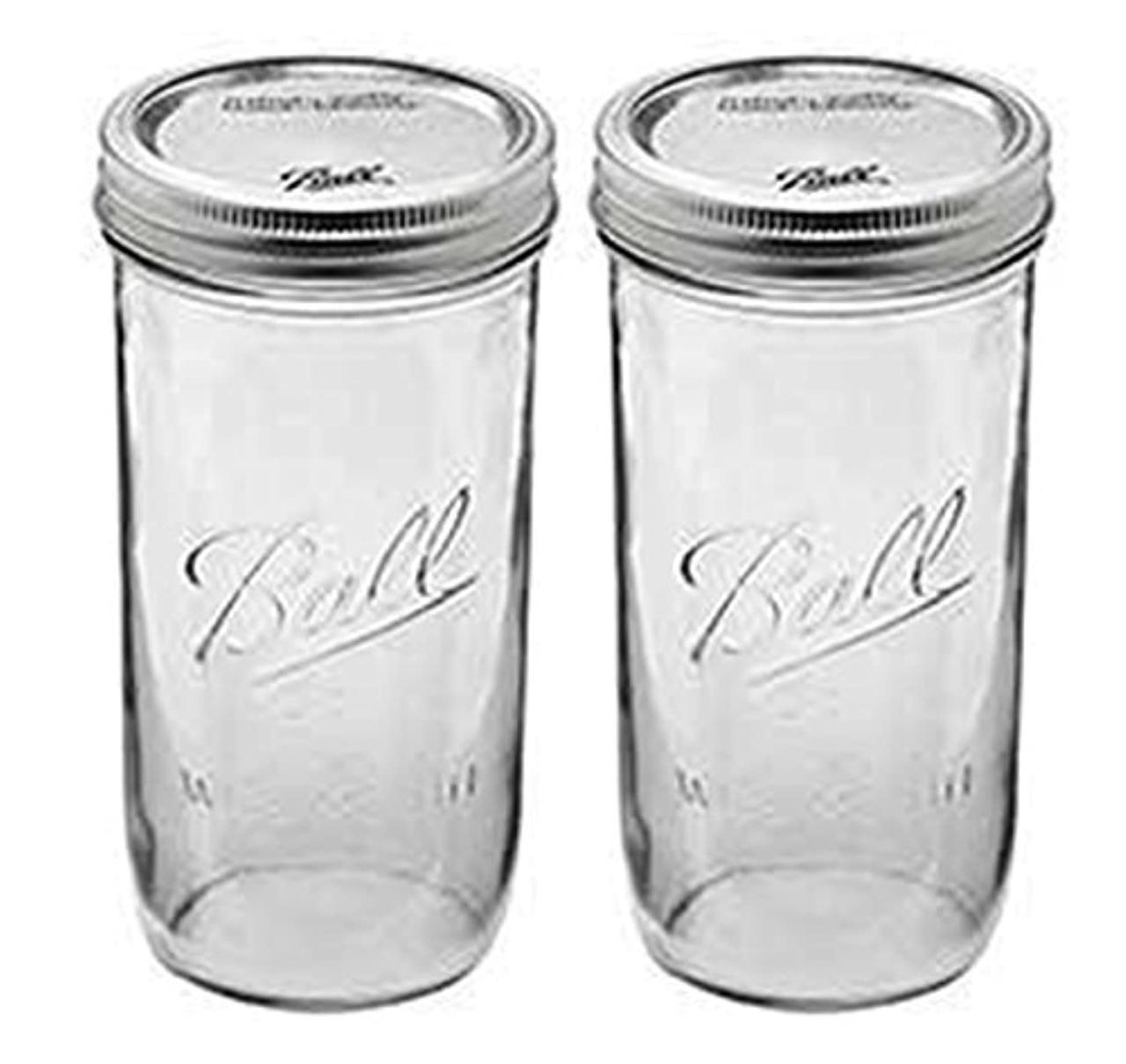 Ball 24 oz jar wide mouth 24 ounce