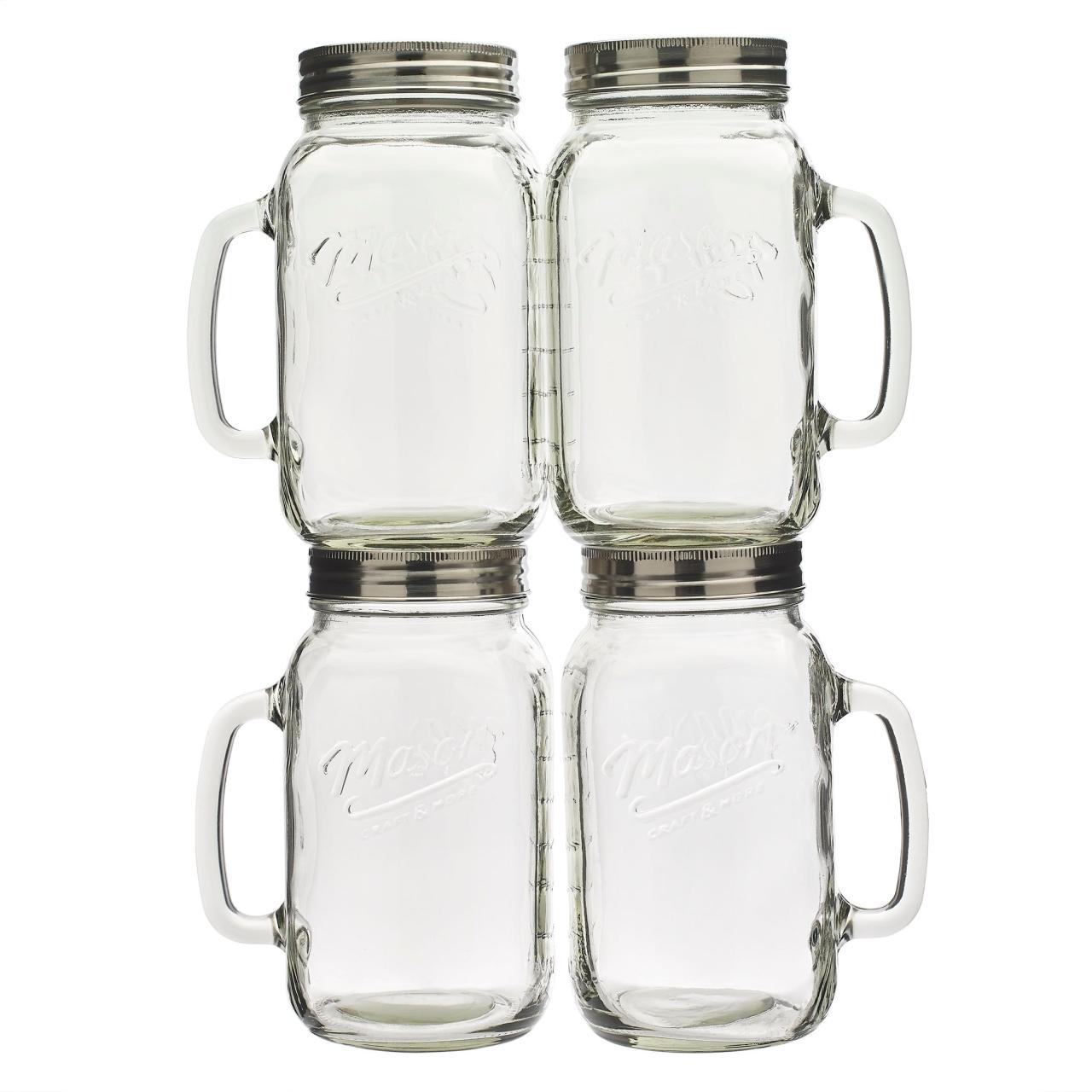 32 oz Mason Jars with Handles: Versatile Storage Solutions