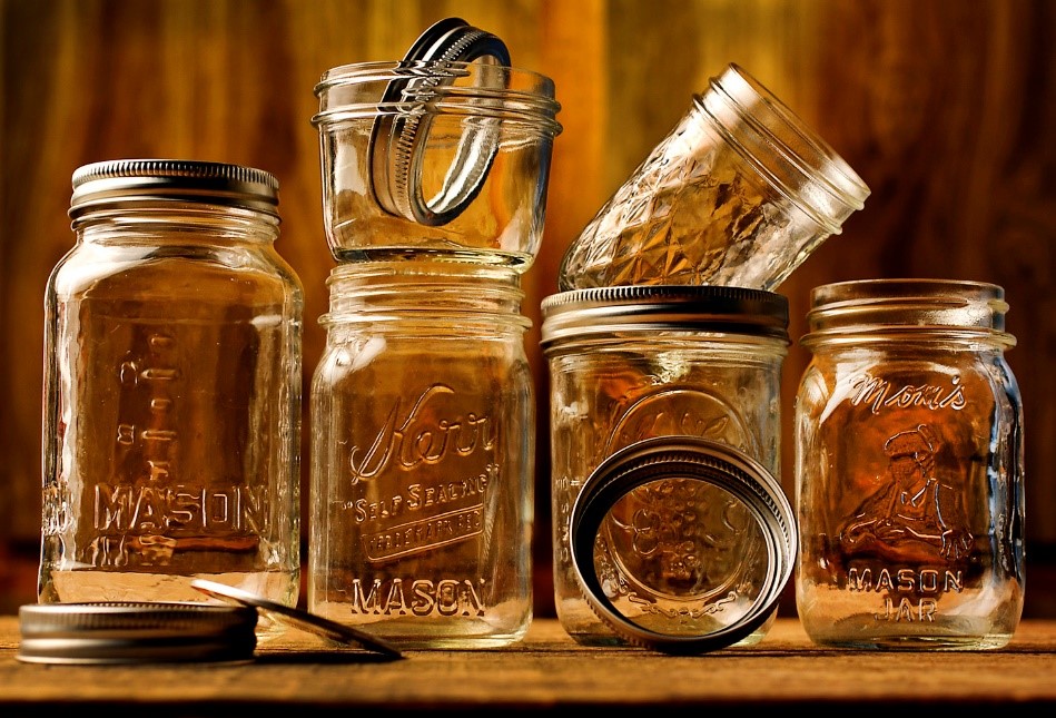 Mason gallon jars clear ounces nestingwithgrace