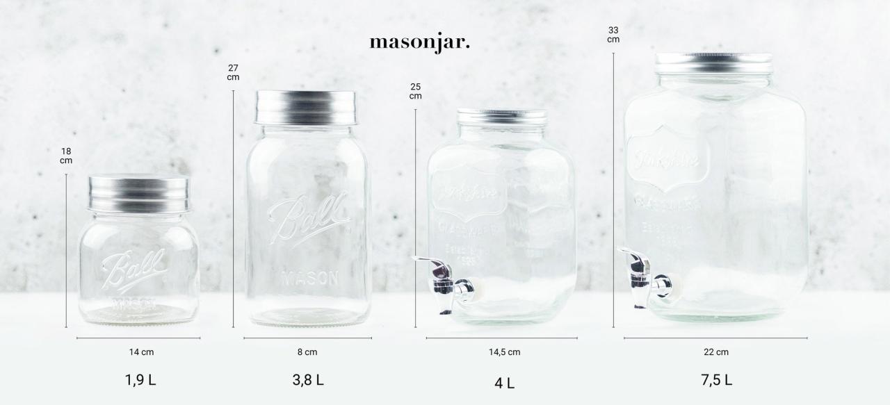 Unveiling the Dimensions of Mason Jars: A Comprehensive Guide